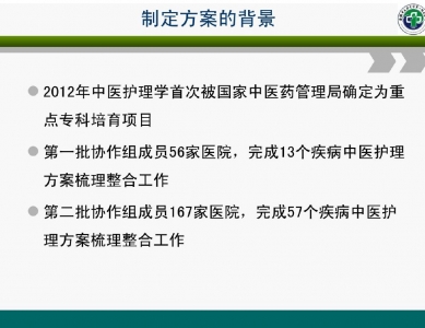 中医护理方案质量管理模式及评价体系的建立