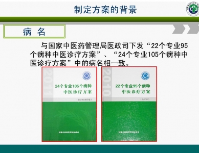 中医护理方案质量管理模式及评价体系的建立