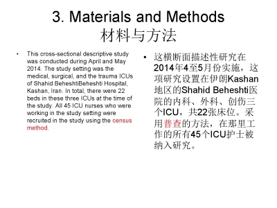 对ICU护士辐射安全知识以及他们对便携式影像学检查行为的研究 ... ...